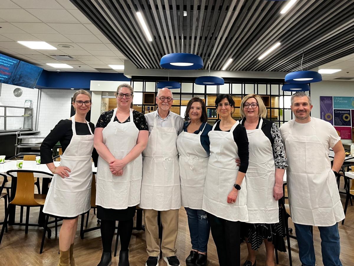Volunteers for kitchen
