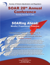 SOAR Conference Program 2016, page 1