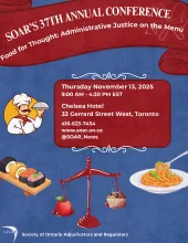 SOAR's 37th Annual Conference program page 1