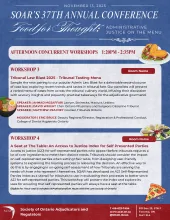 SOAR's 37th Annual Conference program page 4